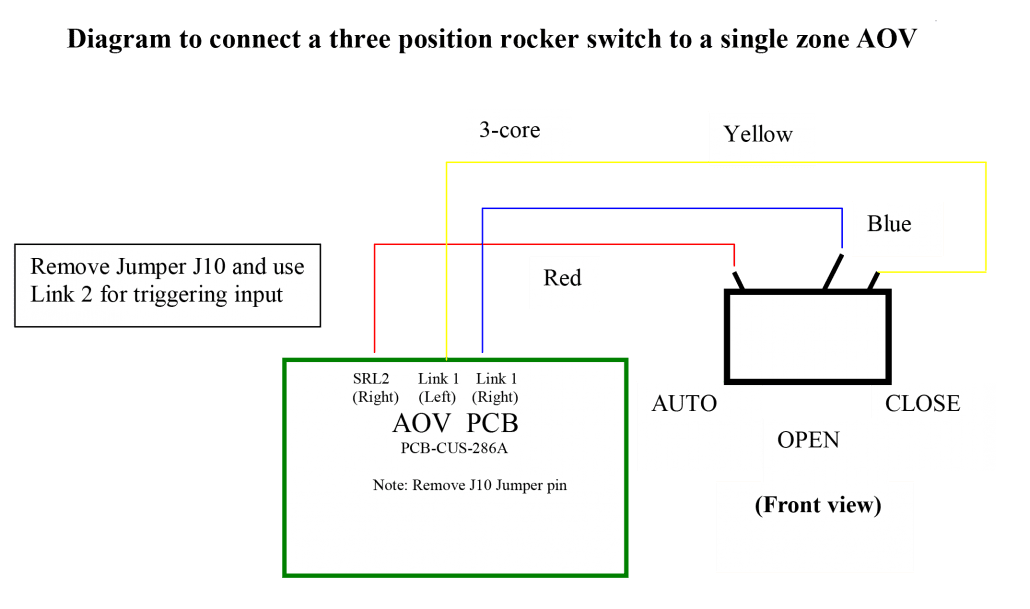 Rocker Switch Schematics - Smoke Vent Systems