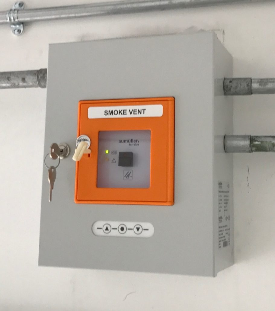 Aumuller Single-Zone Control Panel Installed